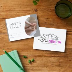 tarjeta regalo yoga y pilates
